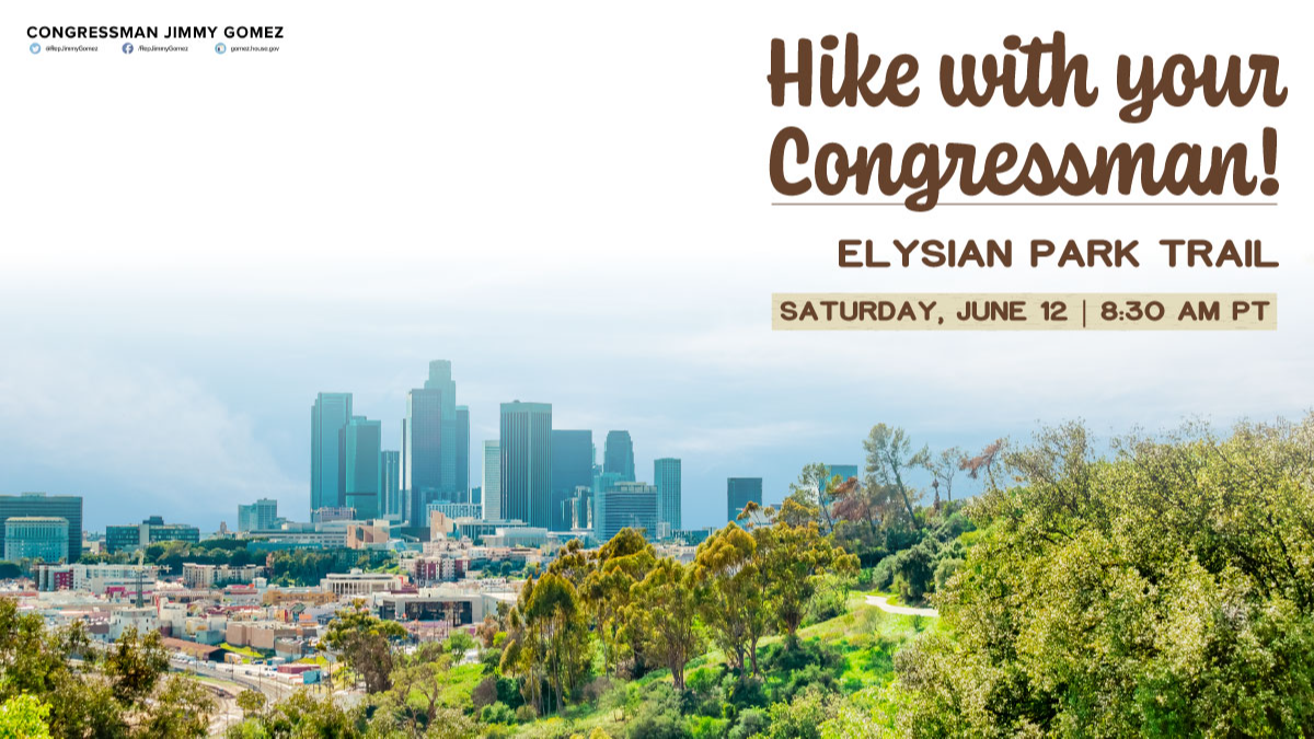 Hike with your Congressman