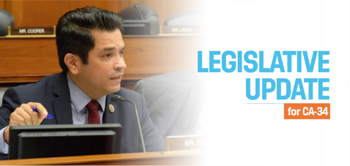 Rep. Gomez's Legislative Update